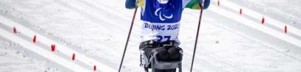 Aline Rocha é bronze no Mundial de esqui cross-country paralímpico