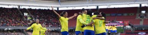 Futebol feminino: Brasil bate Alemanha em último teste antes da Copa