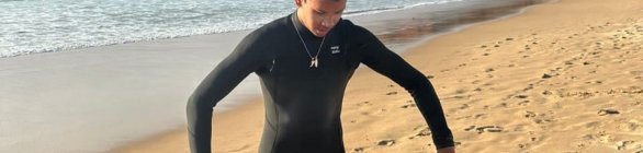 Surfista baiano se aventura de ‘motorhome’ em busca de ondas pela Europa