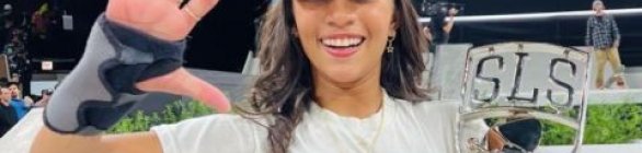 Rayssa Leal vence primeira etapa da liga mundial de street em Chicago