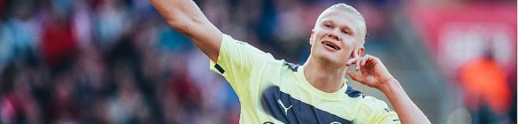 36 gols: Erling Haaland é o vencedor da Chuteira de Ouro 2022/2023