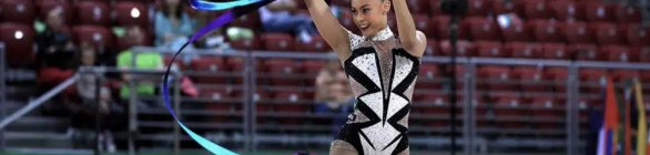 Ginástica Rítmica: Babi Domingos é campeã pan-americana no individual geral