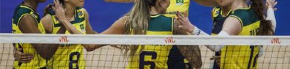 Vôlei: Brasil bate Coreia do Sul em Brasília pela Liga das Nações