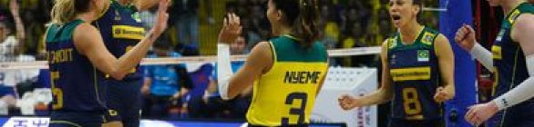 Liga das Nações: Brasil derrota bicampeã mundial Sérvia