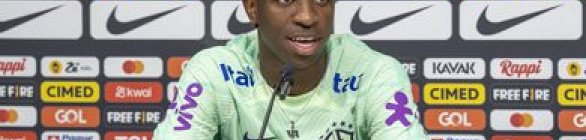 Vinicius Júnior agradece apoio na luta contra o racismo