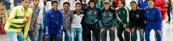 Seleção Brasileira já está em Salvador para a Copa 2 de Julho de Futebol Sub-15