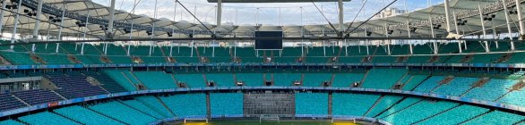 Retirada das cadeiras do setor Norte começou e será gradual na Fonte Nova