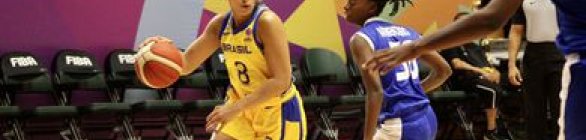Brasil estreia com vitória sobre Cuba em Copa América de basquete