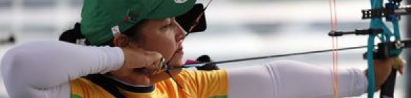 Jane Karla brilha no Mundial de tiro com arco paralímpico