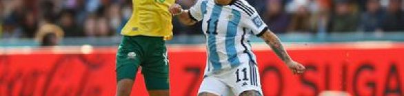 Copa feminina: Argentina e África do Sul empatam em jogo movimentado