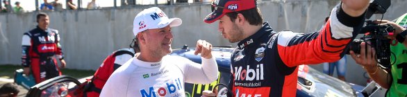 Pilotos Dudu e Rubinho Barrichello se preparam  para a etapa da Stoc Car 