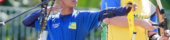 Sergipano surpreende ao competir no tiro com arco e na ginástica artística em Ri