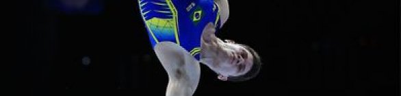 Ginastas brasileiros garantem duas vagas nos Jogos de Paris