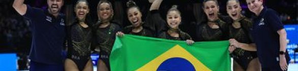 Ginástica Artística: Brasil é prata na disputa de equipes femininas
