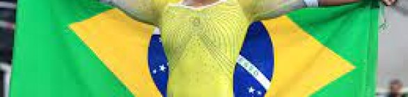 Rebeca Andrade é campeã pan-americana da prova de salto sobre a mesa