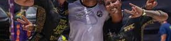 Natalia Guitler e Vanessa Tabarez se consagram campeãs do futevôlei no TAFC