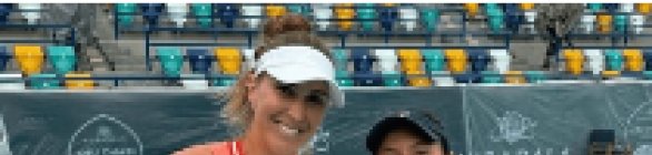 Bia e Luisa emplacam virada na estreia de duplas em Abu Dhabi