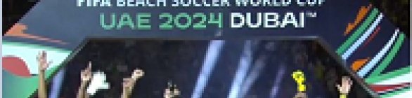 Brasil conquista o hexacampeonato mundial de futebol de areia