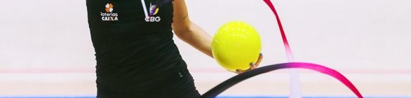 Seleção brasileira de ginástica rítmica apresenta nova coreografia com tema 'bra