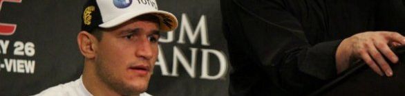 Cigano não gosta das provocações de Chael Sonnen