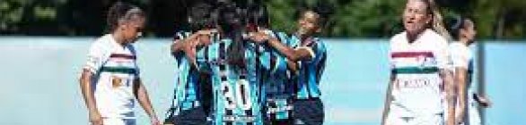 Grêmio segura reação do Flu e vence no Brasileiro Feminino de Futebol