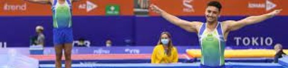 Rayan Dutra garante vaga nos Jogos de Paris na ginástica de trampolim