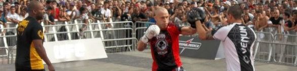 Wanderlei é ovacionado em primeiro dia de eventos em BH