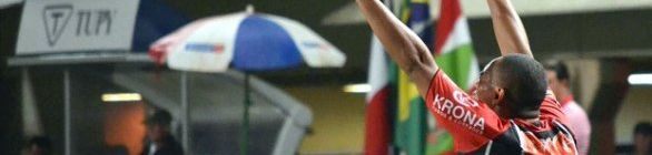 Lima garante a vitória do JEC sobre o América-RN na Arena Joinville