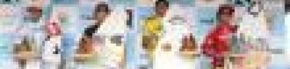  Italo Ferreira e Rosanny Alvarez festejam os títulos sul-americanos Pro Junior 