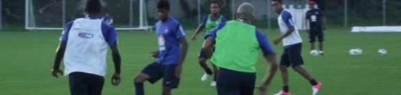 Com chuva e susto, Bahia inicia preparação para encarar o Vasco