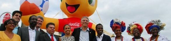 Bahia recebe Mascote da Copa do Mundo de 2014