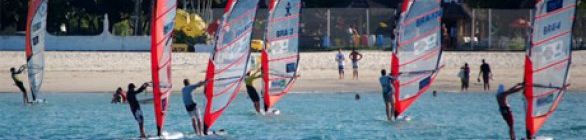 Atletas do windsurf disputam sulamericano em Salvador 