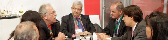 Especial Soccerex 2012: Cônsul da Austrália no Brasil visita stand baiano