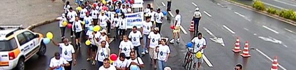 Caminhada para pessoas com deficiência acontece neste domingo na orla de Salvado