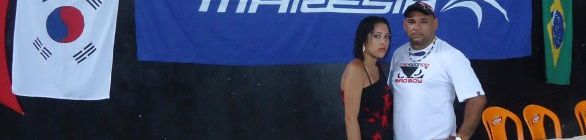 CASAL É TRICAMPEÃO BAHIANO DE TAE KWON DO  