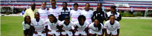 Mais uma vez a seleção feminina de futebol de São Francisco do Conde .