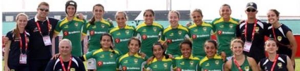 Seleção brasileira feminina de rugby participa de circuito mundial nos EUA