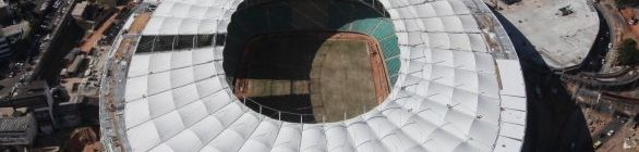 Sugestão de pauta - Governador acompanha finalização da cobertura da Arena Fonte