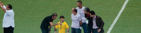 Jogo inaugural da Itaipava Arena Fonte Nova Ã© regado Ã  shows de cidadania, cel
