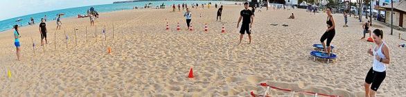 TREINO NA AREIA PODE QUEIMAR 60% A MAIS DE CALORIAS