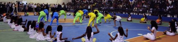 FESTA NA REINAUGURAÇÃO DO GINASIO DE ESPORTES DE RIACHÃO DO JACUIPE  