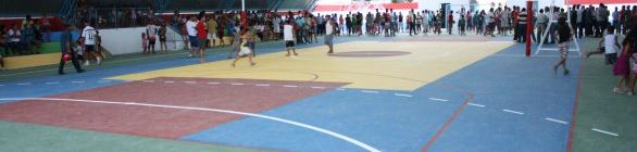  Sudesb entregou quadra poliesportiva para população de Serrolândia  