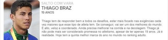 A três anos dos Jogos do Rio, jovens talentos começam a mostrar as caras