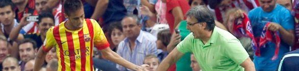 Neymar reabre história encerrada por Ronaldinho no Vicente Calderón