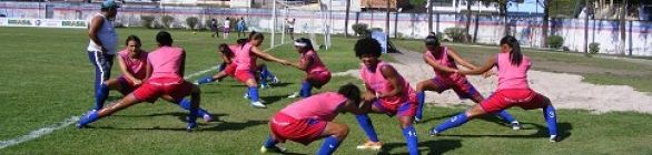 FUTEBOL FEMININO: EQUIPE VOLTA A JOGAR NA PRÓXIMA QUARTA-FEIRA