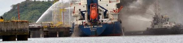 atualização de informações sobre o acidente com o Navio Golden Miller  