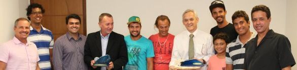 SURF DISCUTE CONSTRUÇÃO DE CENTRO DE TREINAMENTO COM GOVERNO DA BAHIA