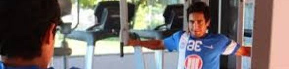 Pittoni treina na academia e pode voltar contra o Vitória da Conquista