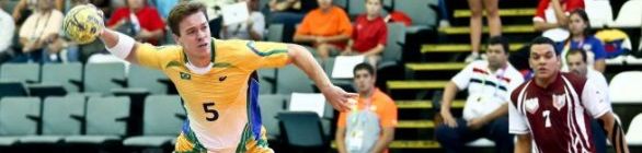 Brasil derrota o Uruguai em um jogo de handebol e segue invicto na competição