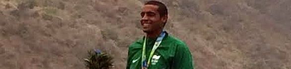  Na terceira prova em cinco dias, Allan do Carmo é prata nos Jogos Sul-Americano